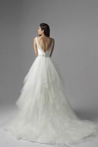 CHANNING M1609Z pink lace and tulle princess ballgown wedding dress Mia Solano Luv Bridal Brisbane Australia