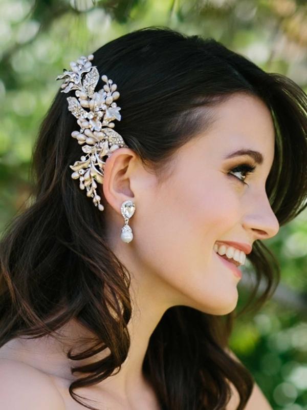 HEADPIECE Pear and bead-envouge-bridal-jewellery-luv-bridal