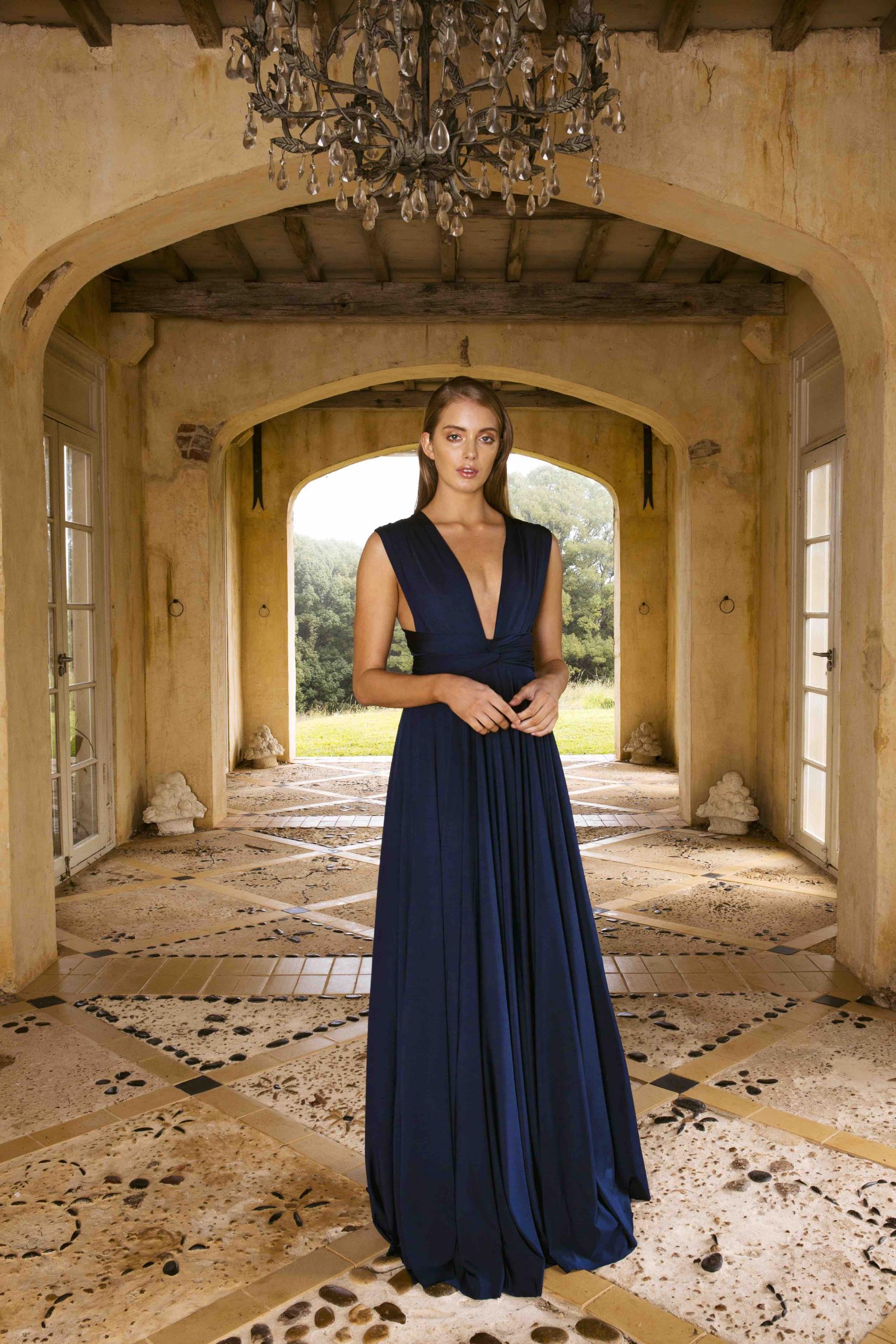 bridesmaid wrap dress australia KAELY main image 1