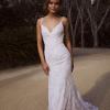EULA ML2318 FULL DELICATE LACE FITTED GOWN WITH DETACHABLE BUTTERFLY SLEEVES OFF SHOULDER FLUTTER LOW BACK WEDDING DRESS MADI LANE LUV BRIDAL 6