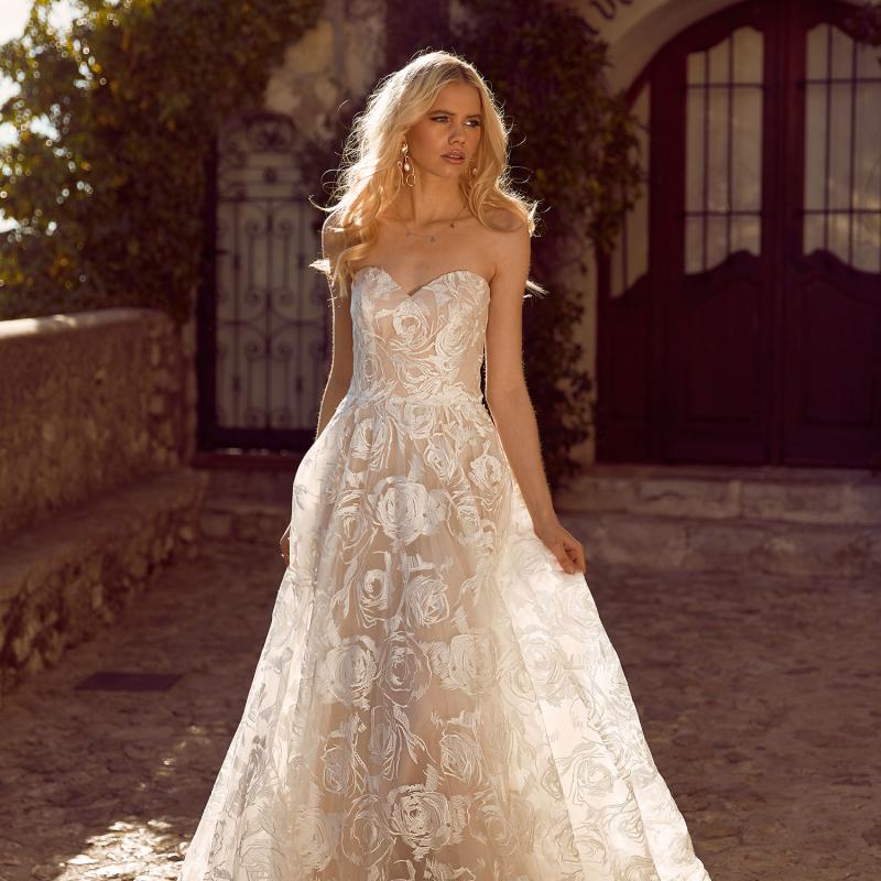 Halo Wedding Dress | Luv Bridal & Formal