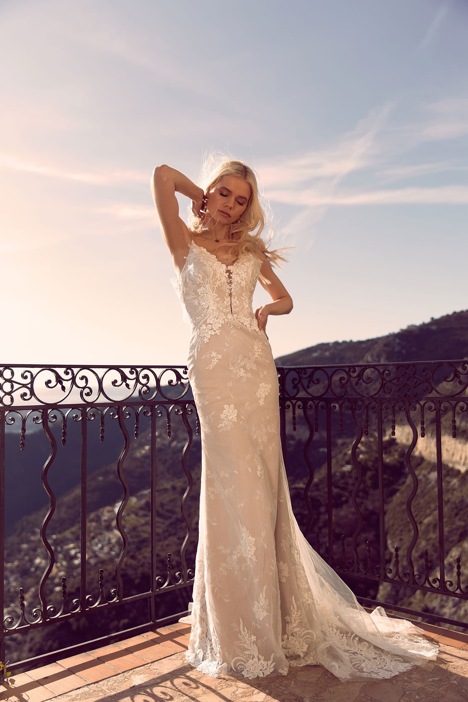 HARA-ML3119-FULL-LAYERED-LACE-FITTED-GOWN-WITH-PLUNGING-NECKLINE-SPAGHETTI-STRAPS-AND-LOW-BACK-WITH-DETACHABLE-FULL-LACE-OFF-SHOULDER-SLEEVES-WEDDING-DRESS-MADI-LANE-BRIDAL9