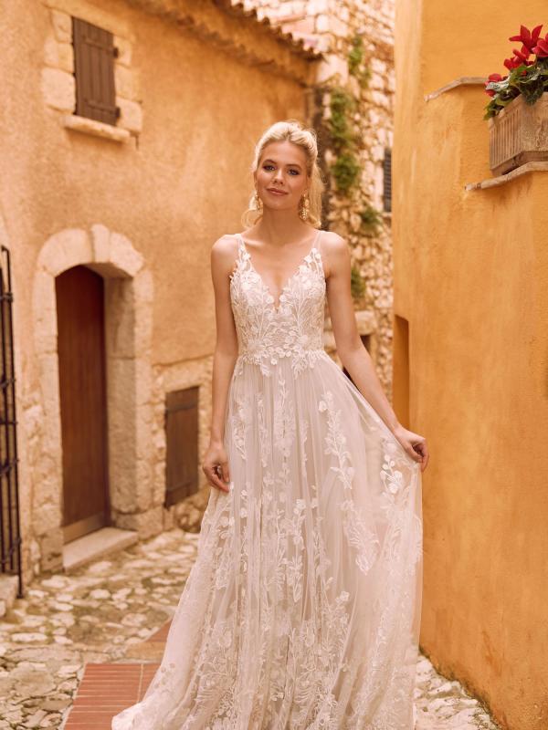 29 Most Beautiful Illusion Back Wedding Dresses - Weddingomania