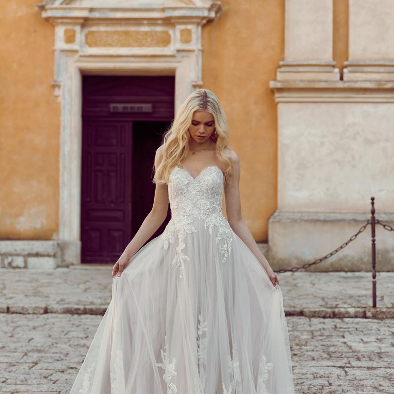 Haven Sweetheart Ball Gown Wedding Dress by Madi Lane Bridal | LUV Bridal