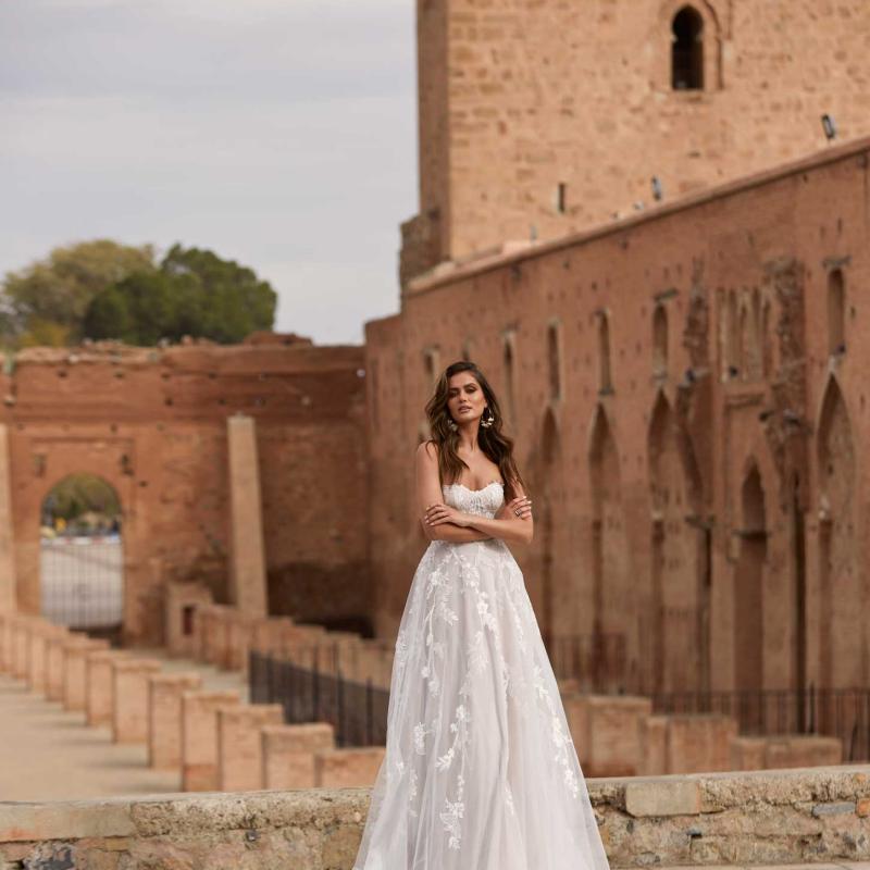Signature Artisan Map Midi Dress - Adalyn main image 1