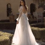 Bea Off the Shoulder Satin Wedding Dress by Milla Nova | LUV Bridal