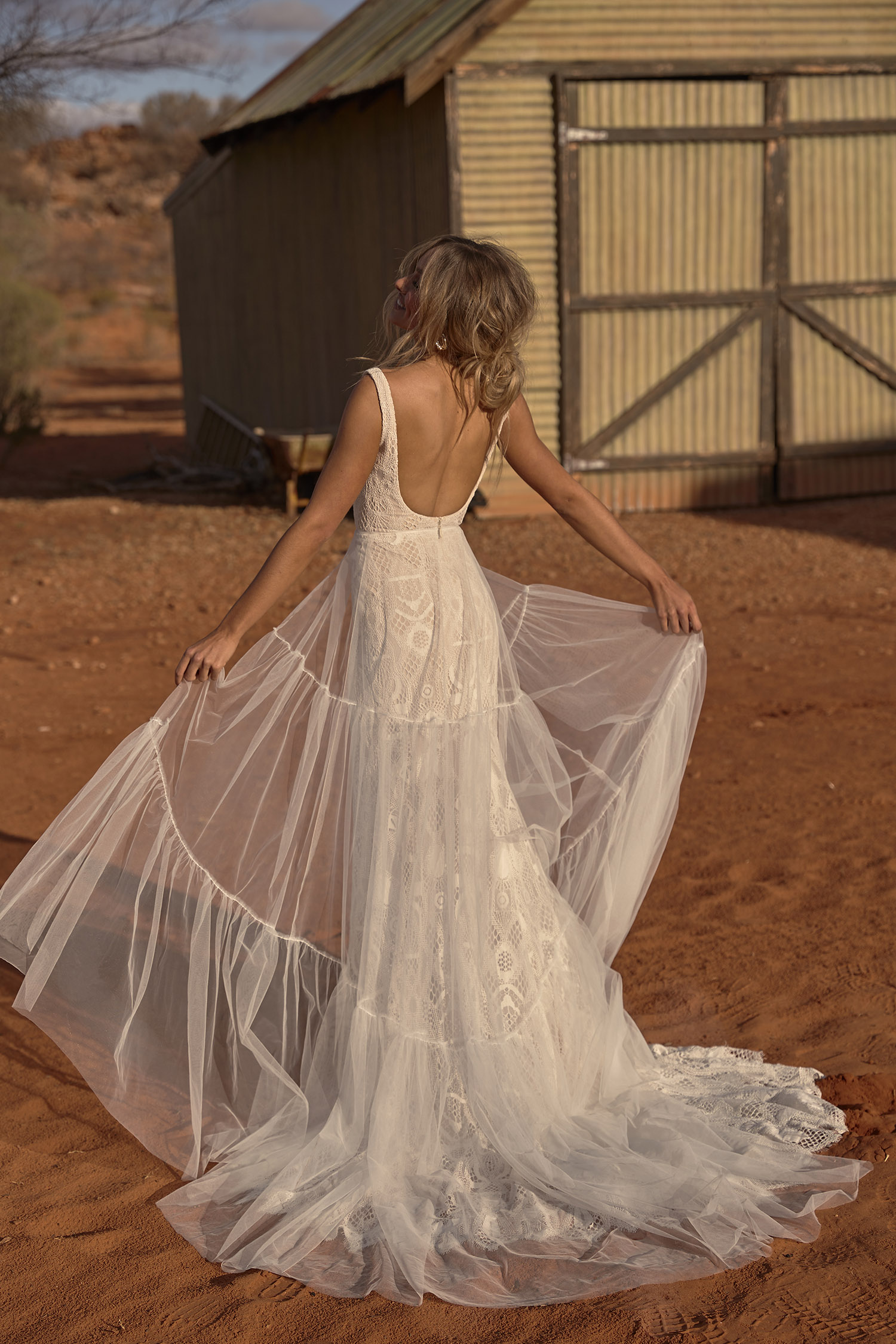 short sleeve lace fit-and-flare dress Black Ditsy Fit and Flare Dress Short Sleeve Lace Up Front