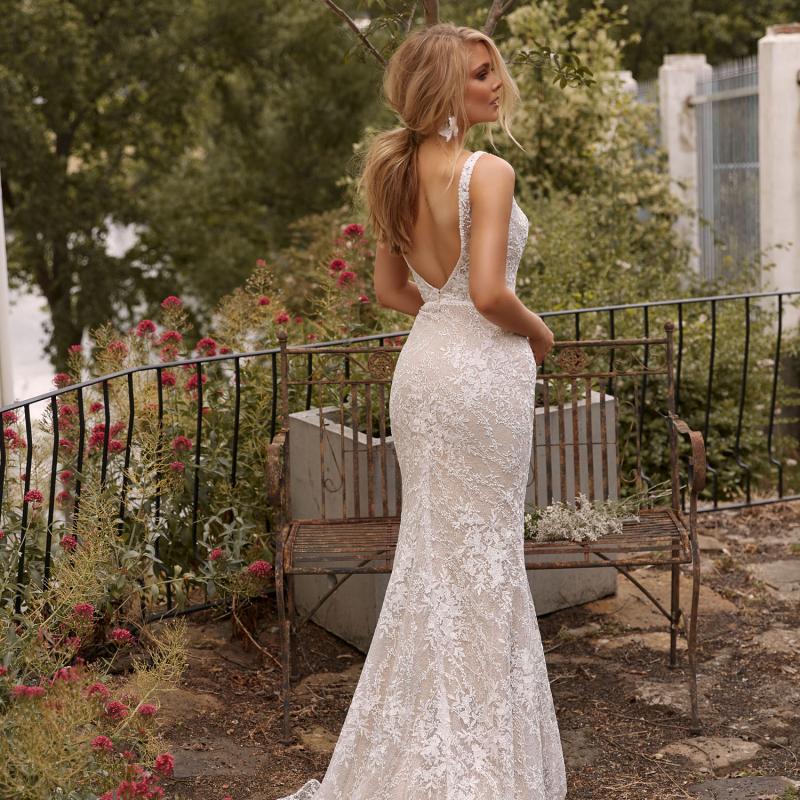 Cayla Sequin Bodice Wedding Dress | LUV Bridal & Formal