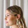ELLIE MC409 PEARL ORNATE DROP EARRINGS 14K GOLD FILL MILANE COLLECTIVE-5