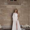 OSCAR_EY302 FULL SEAD BED EMBROIDERED SHEET LACE ONE SHOULDER A LINE WEDDING DRESS WITH DETACHABLE SLEEVE AND SPLIT EVIE YOUNG BRIDAL 1 (1)