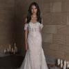 SARAI_EY341 EMBROIDERED LACE MOTIF WITH ILLUSION BODICE AND TULLE FIT AND FLARE WEDDING DRESS WITH DETACHABLE STRAPS EVIE YOUNG BRIDAL1 (2)