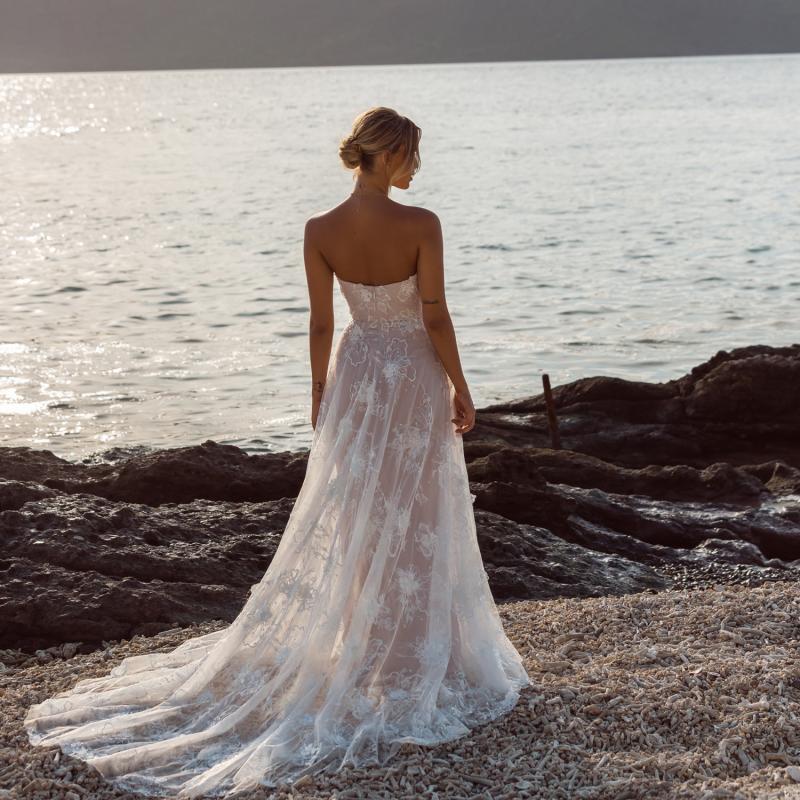 Janae A Line Beach Wedding Dress by Madi Lane | LUV Bridal & Formal