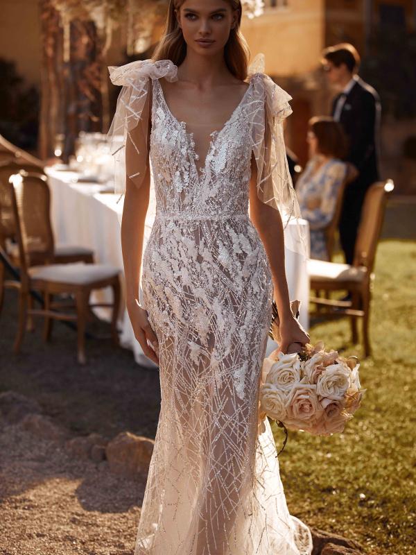 Romelia-Milla Nova-Fit and Flare Wedding Dress