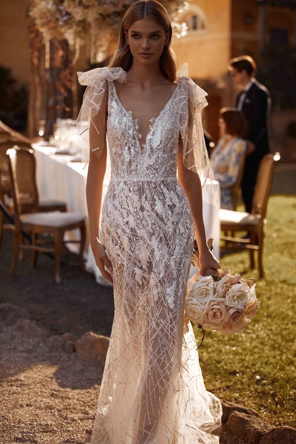 Romelia-Milla Nova-Fit and Flare Wedding Dress