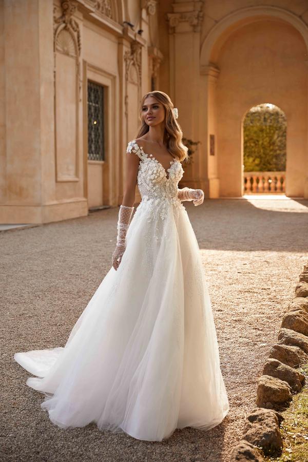 Vara-Milla Nova-A-Line Wedding Dress
