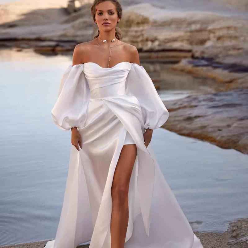 Federica A-Line Organza Wedding Gown by Milla Nova | LUV Bridal