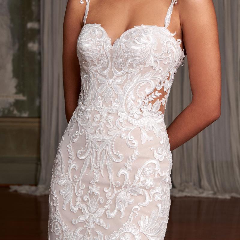 Marin Glitter Tulle Wedding Dress by Evie Young Bridal LUV Bridal