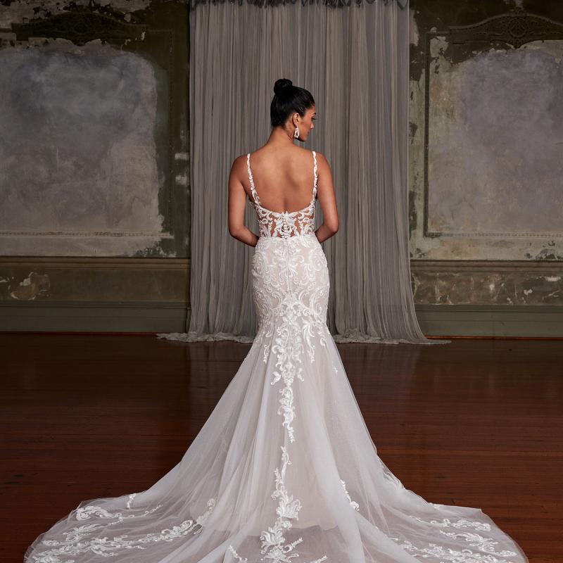 Marin Glitter Tulle Wedding Dress by Evie Young Bridal LUV Bridal