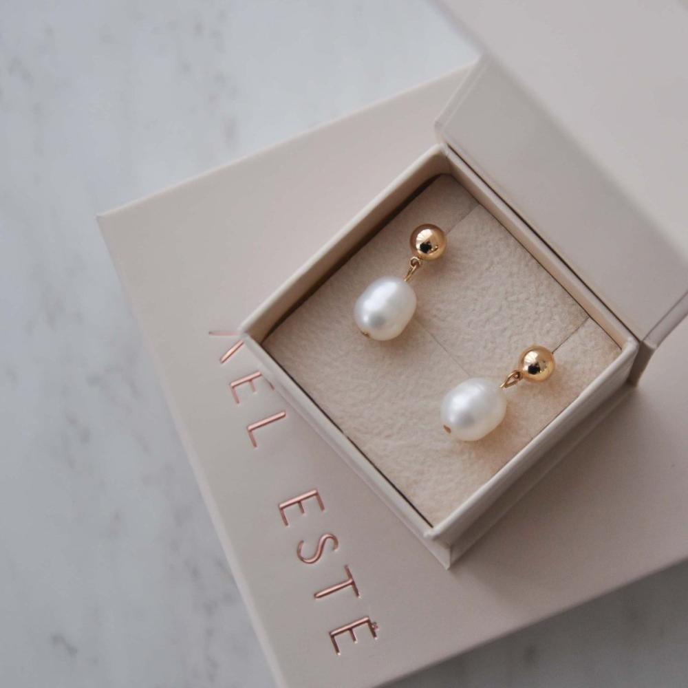 Joya Pearl Earrings - LUV Bridal