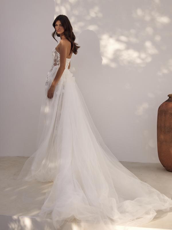 Dulcinea Mikado Inspired Sweetheart Bodice Wedding Gown