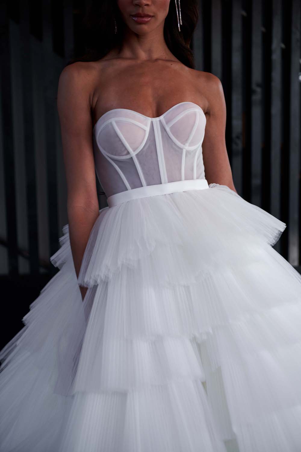 Ibiza Ballgown Wedding Dress by Serene Ame