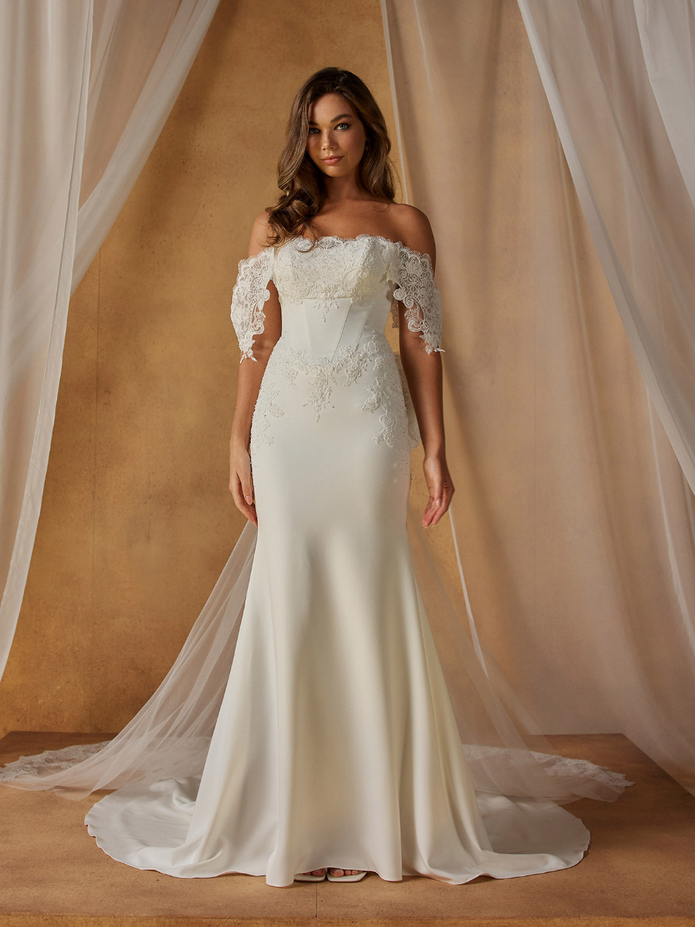 Luv Bridal Infinity Dress Off Shoulder Design Natine LUV Bridal Luv Bridal Infinity Dress Off Shoulder Design Natine LUV Bridal